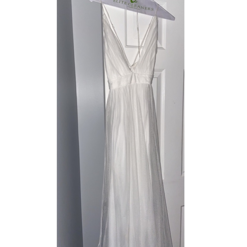 LARGE Windsor Maxi Dress White